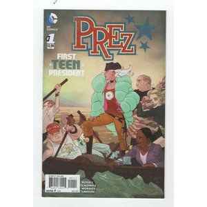 Prez #1 First Teen President High Grade DC Comic Book